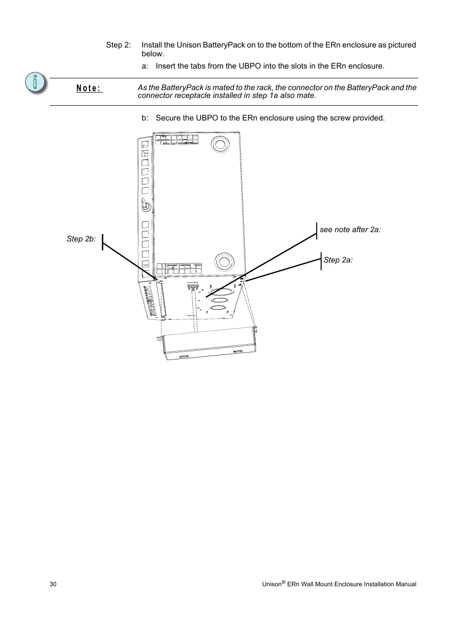 N o t e | ETC Unison ERn Wall-mount Control Enclosure User Manual | Page 34 / 44