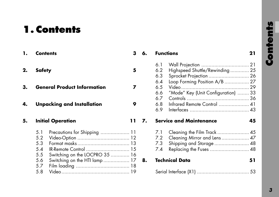 ARRI LOCPRO 35 User Manual | Page 3 / 82