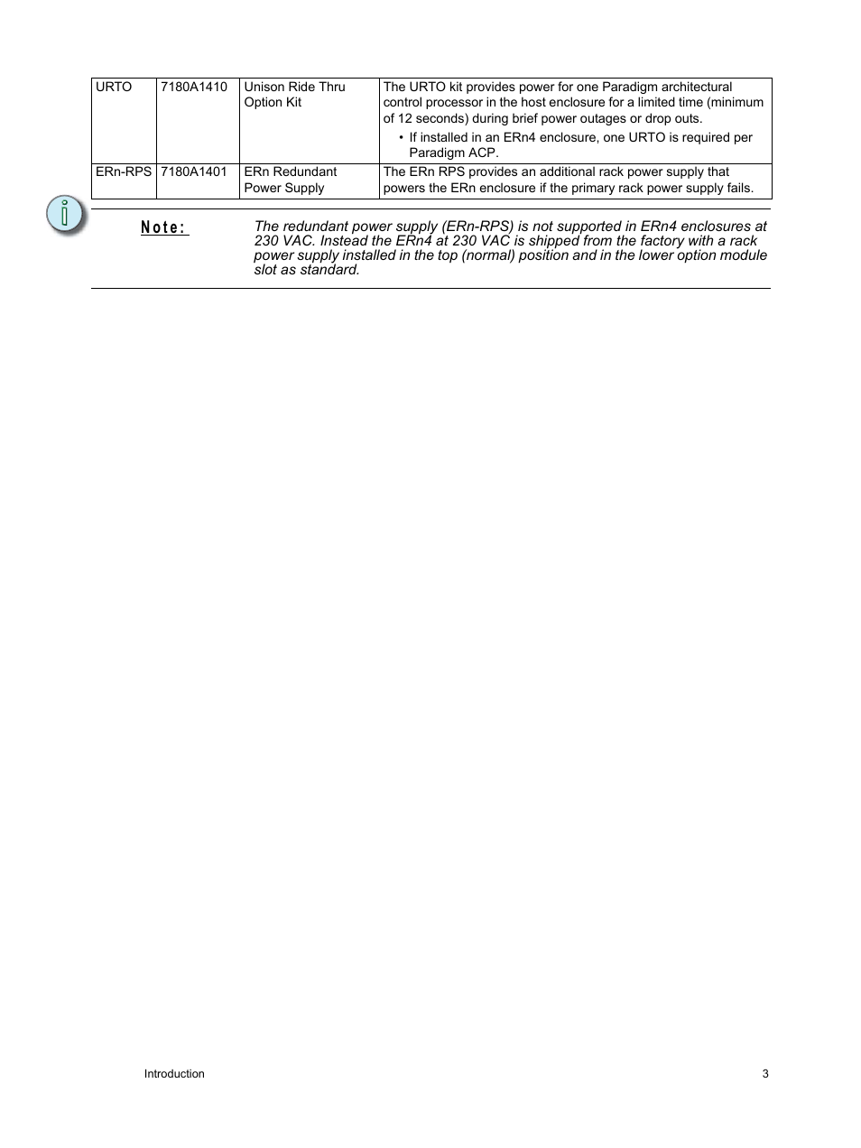 N o t e | ETC Unison ERn Rack-mount Control Enclosure User Manual | Page 7 / 36