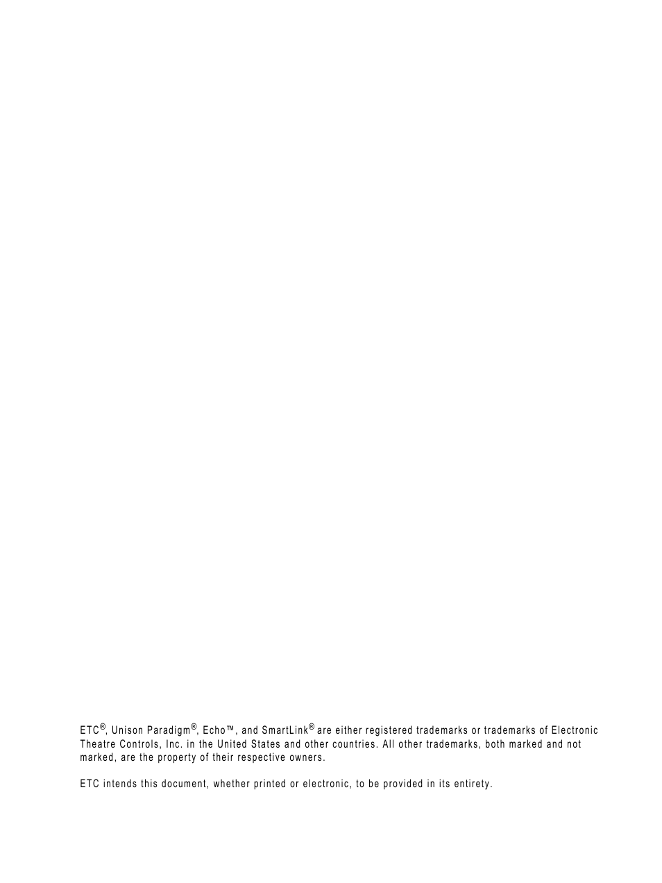 ETC Unison DRd Dimming Rack Enclosure User Manual | Page 2 / 68