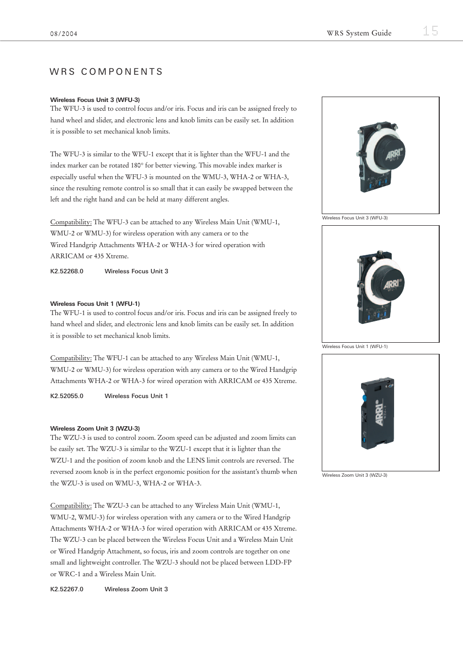 ARRI ARRIFLEX 435 User Manual | Page 15 / 32