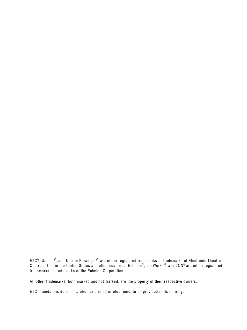 ETC Unison Paradigm ACP Configuration Manual v2.1.2 User Manual | Page 2 / 100