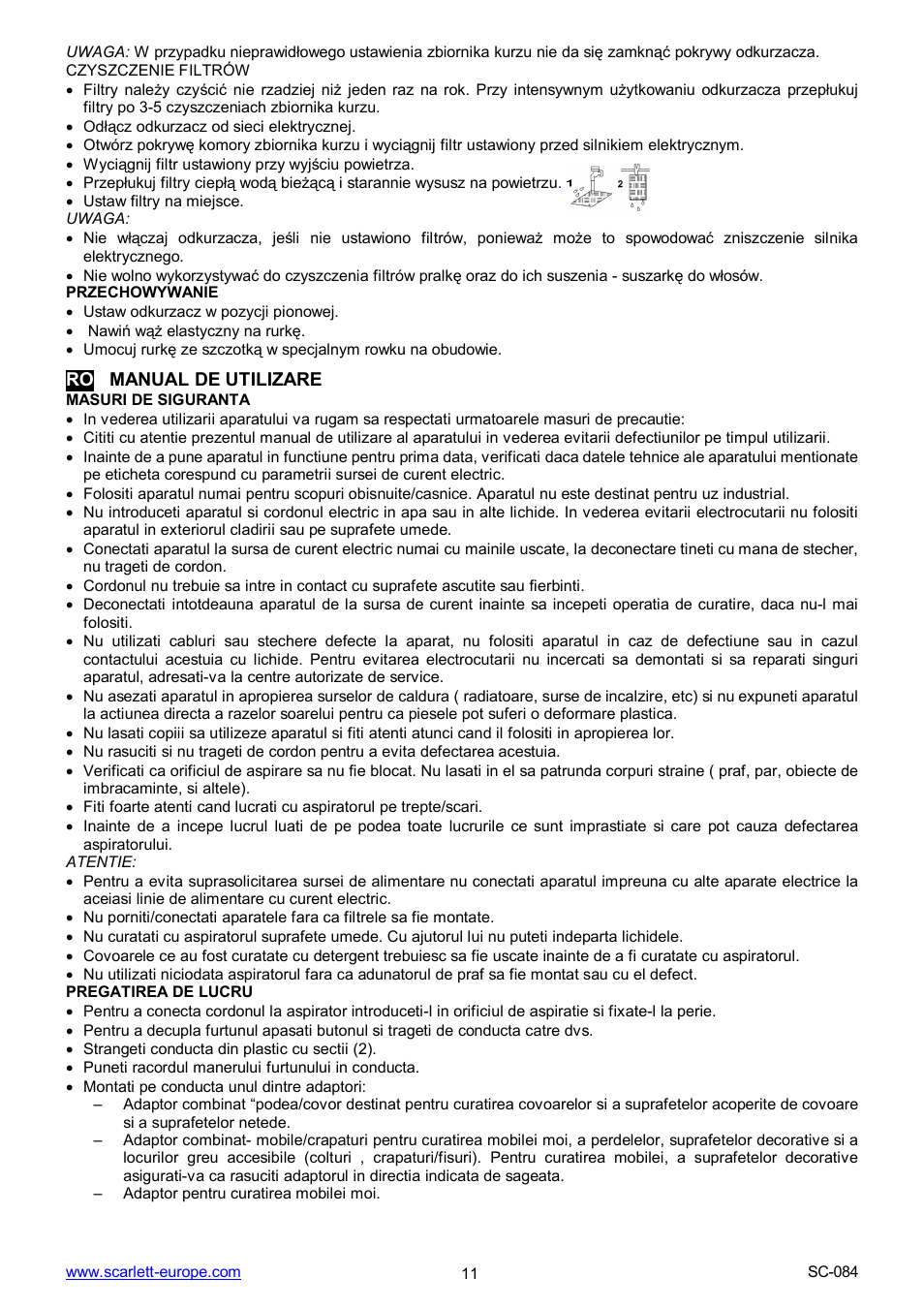 Scarlett SC-084 User Manual | Page 11 / 25