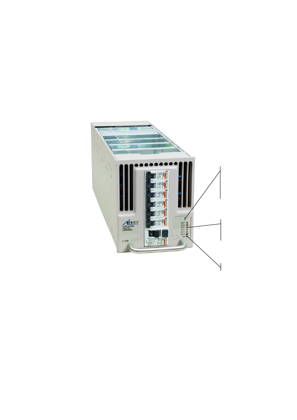 Dimmer module user interface | ETC Matrix MkII Dimming System User Manual | Page 14 / 46