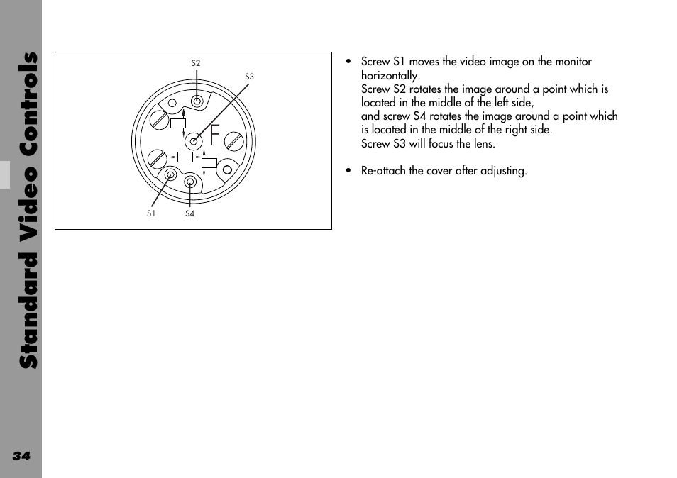 General, 4 white balance (wb), Standard video controls | ARRI 535B User Manual | Page 34 / 108