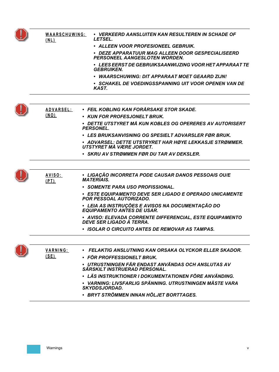 ETC Sensor3 CE (ESR3) Rack User Manual | Page 7 / 48