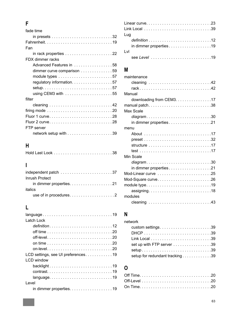 ETC CEM3 v1.5.1 User Manual | Page 69 / 76