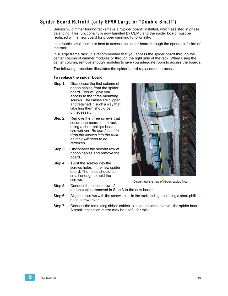 ETC Sensor+ Touring Rack CEM+ to CEM3 Retrofit User Manual | Page 15 / 24