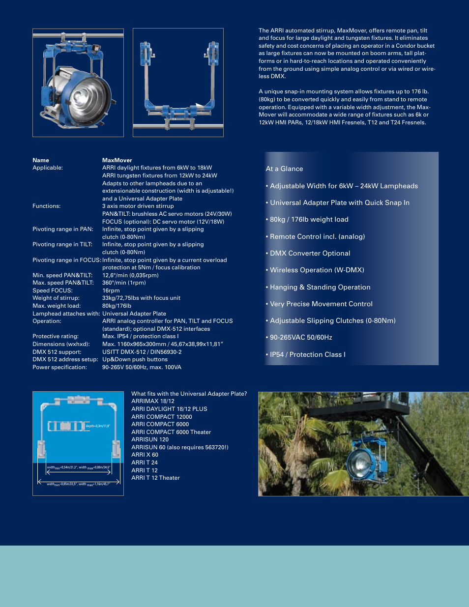 ARRI MaxMover DayLight User Manual | Page 2 / 8