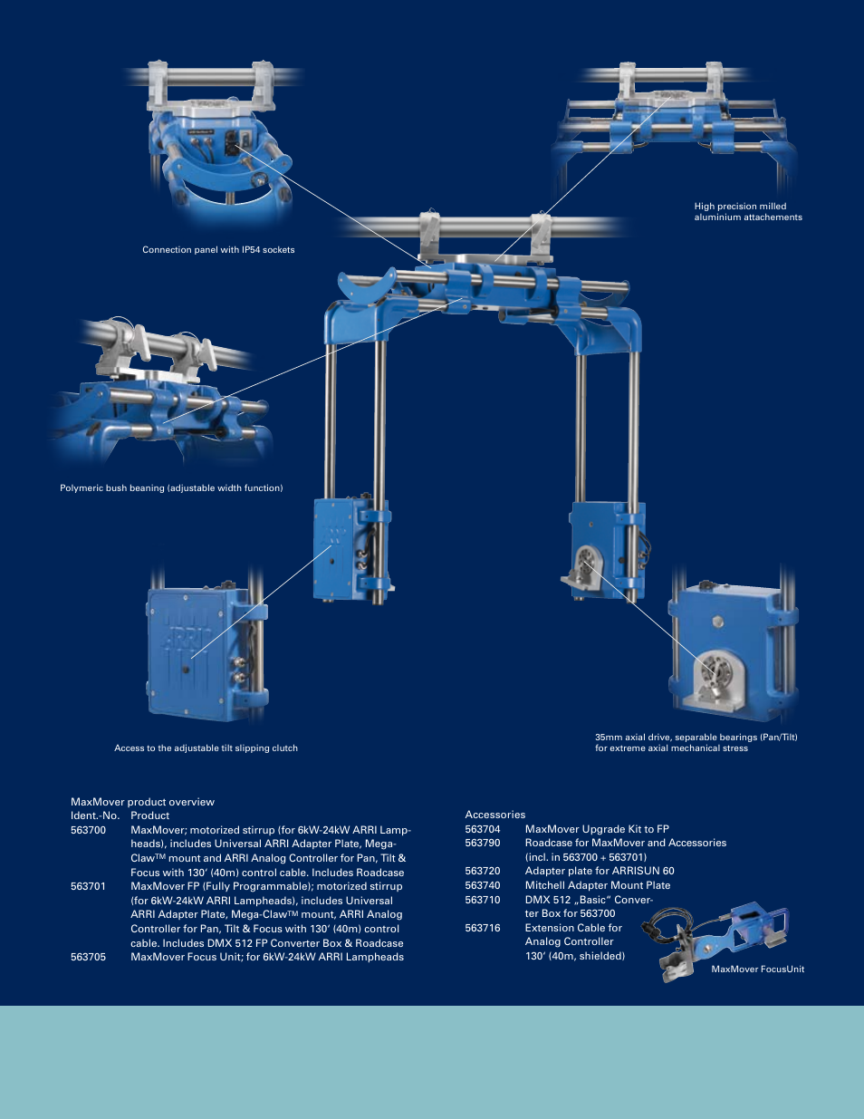 ARRI MaxMover DayLight User Manual | Page 7 / 8