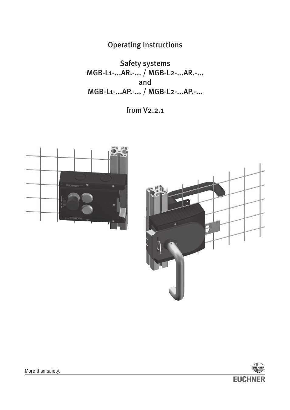 EUCHNER MGB-L2-xxxAPx-xxx User Manual | 38 pages