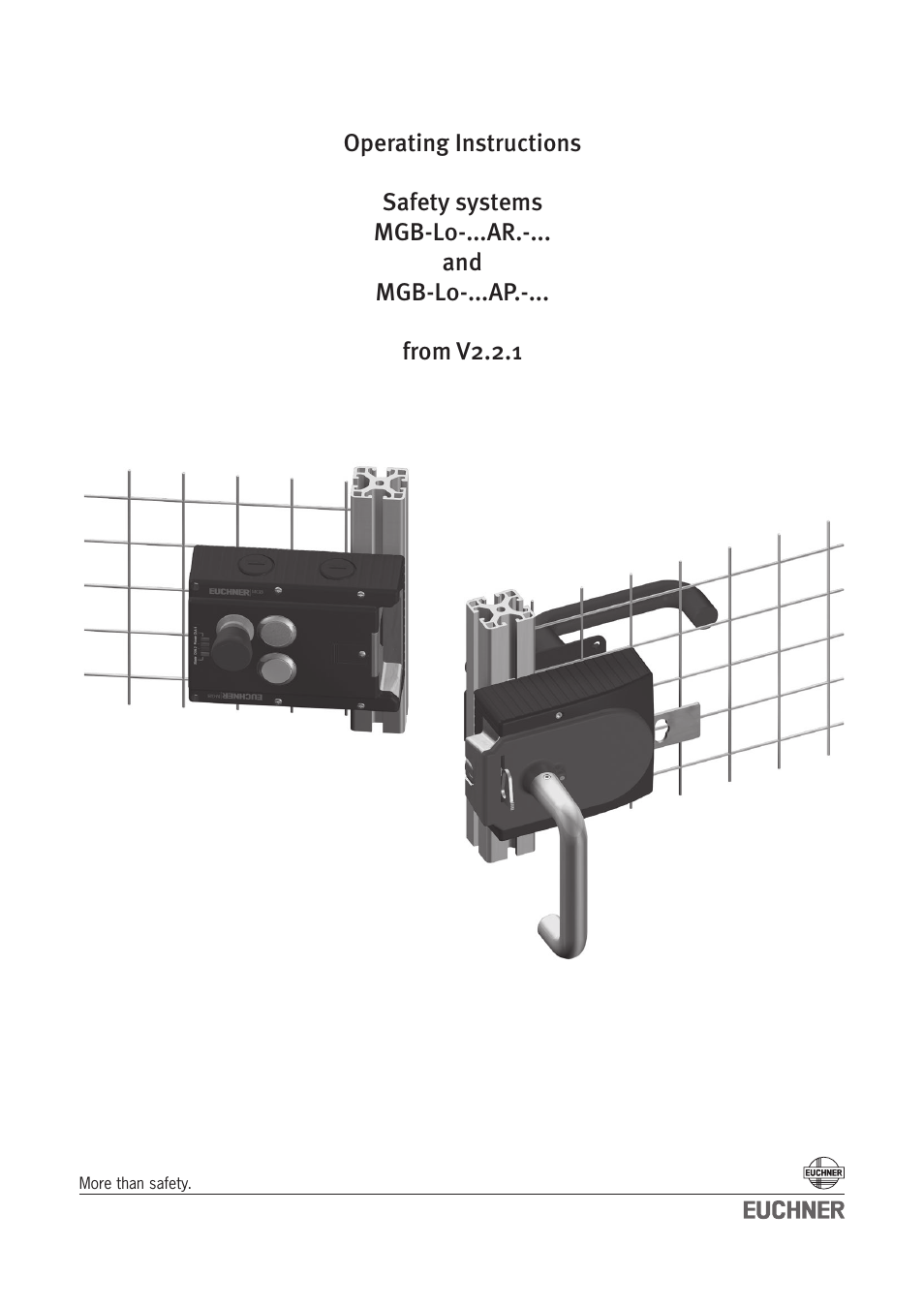 EUCHNER MGB-L0-xxxAPx-xxx User Manual | 36 pages