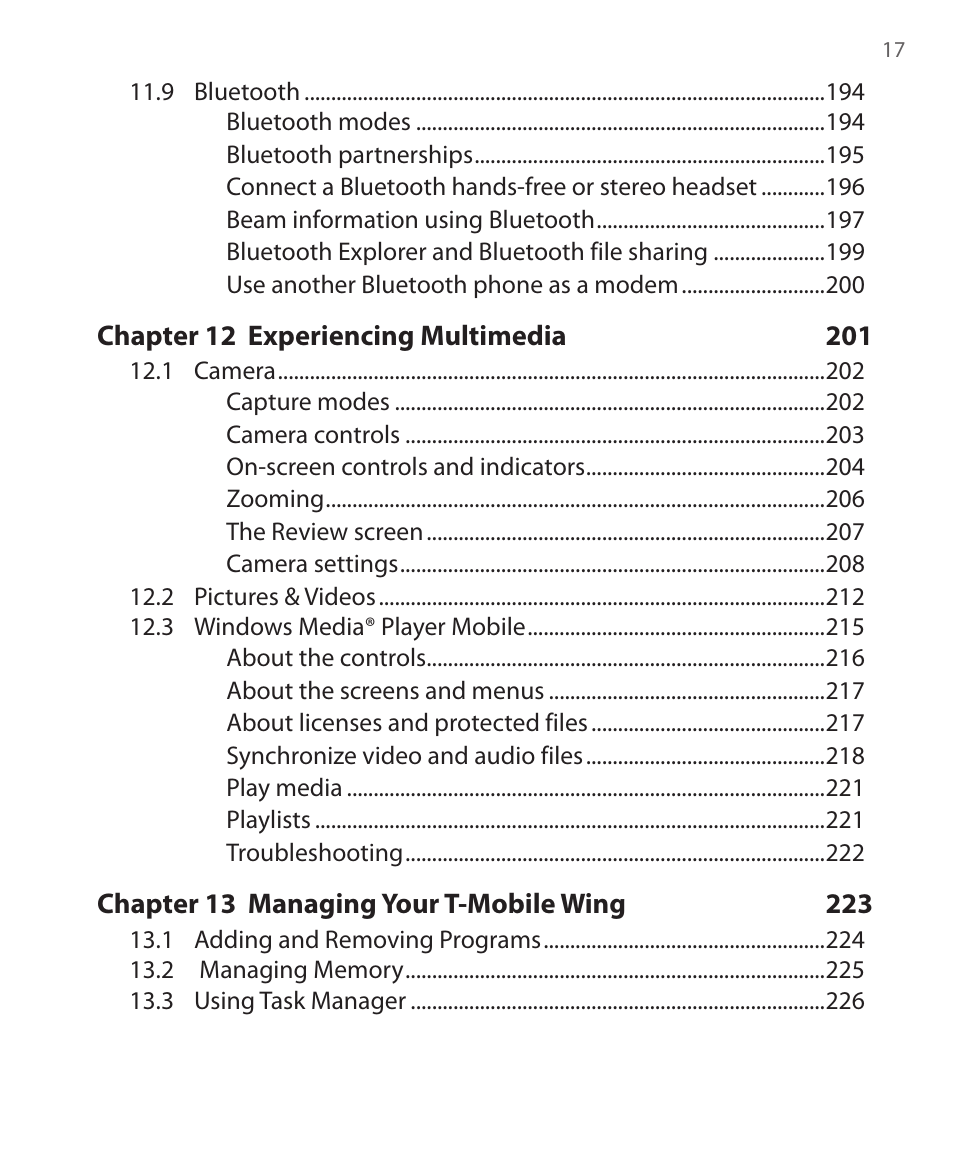 ArcSoft Wing HERA110 User Manual | Page 17 / 258