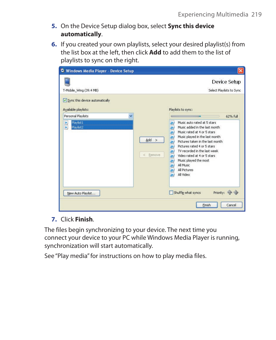 ArcSoft Wing HERA110 User Manual | Page 219 / 258