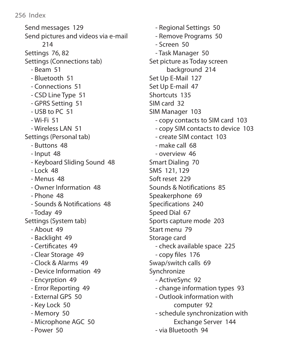 ArcSoft Wing HERA110 User Manual | Page 256 / 258