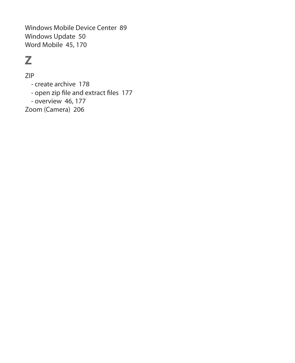 ArcSoft Wing HERA110 User Manual | Page 258 / 258