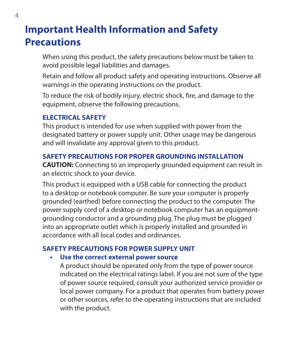 ArcSoft Wing HERA110 User Manual | Page 4 / 258
