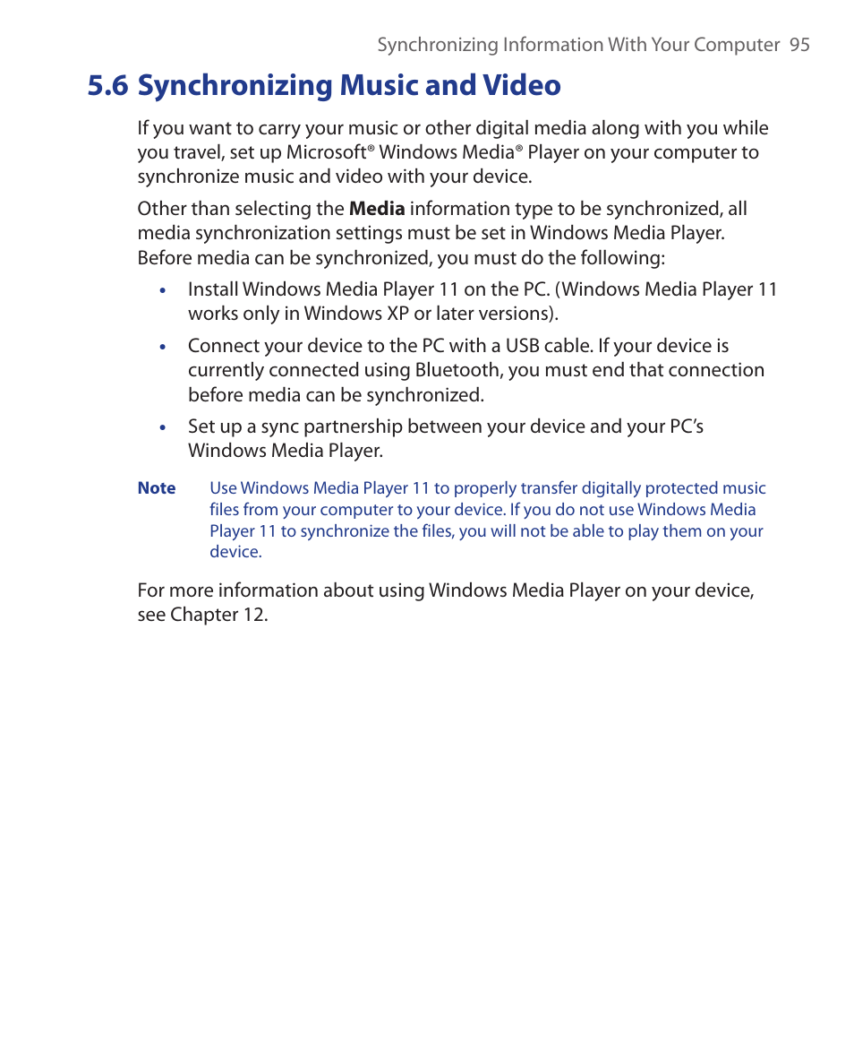 6 synchronizing music and video | ArcSoft Wing HERA110 User Manual | Page 95 / 258