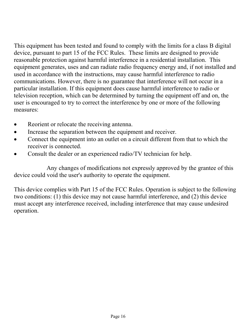 Fcc statement | ArcSoft HO98068 User Manual | Page 16 / 16