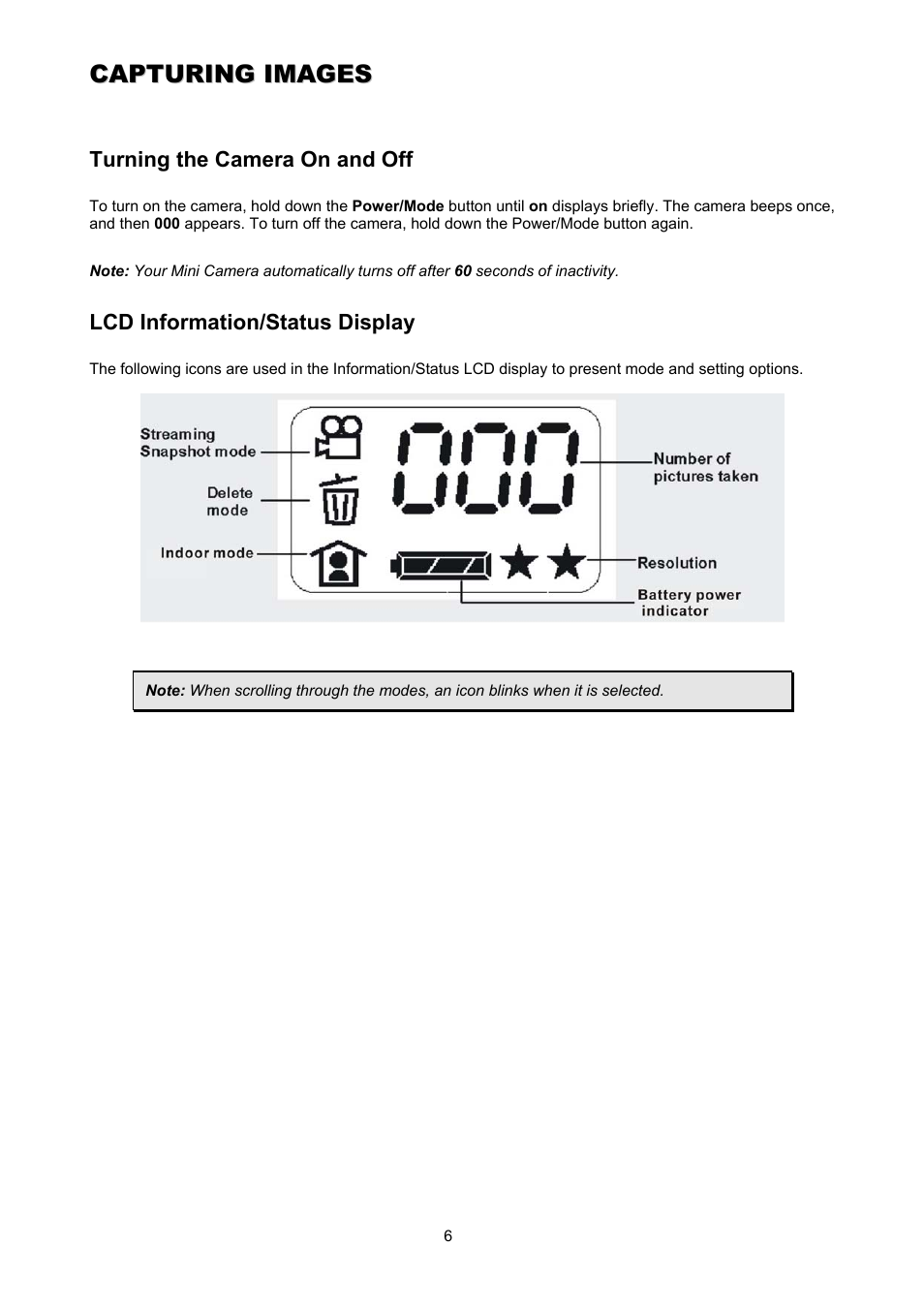 ArcSoft Go Vision 3-in-1 Mini Camera User Manual | Page 6 / 22