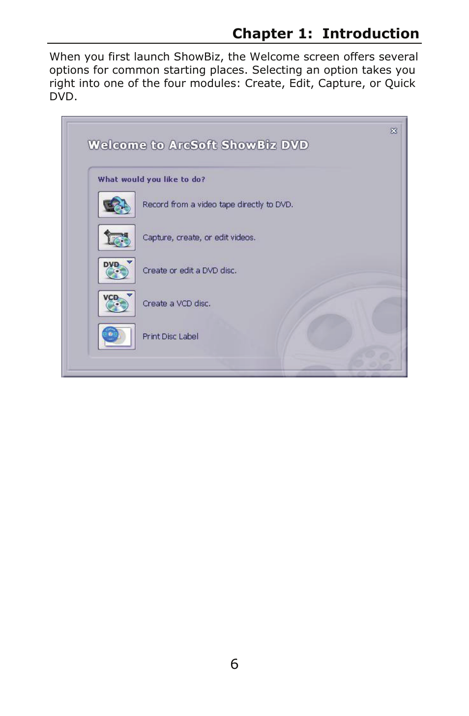 ArcSoft SHOWBIZ 2 User Manual | Page 10 / 99