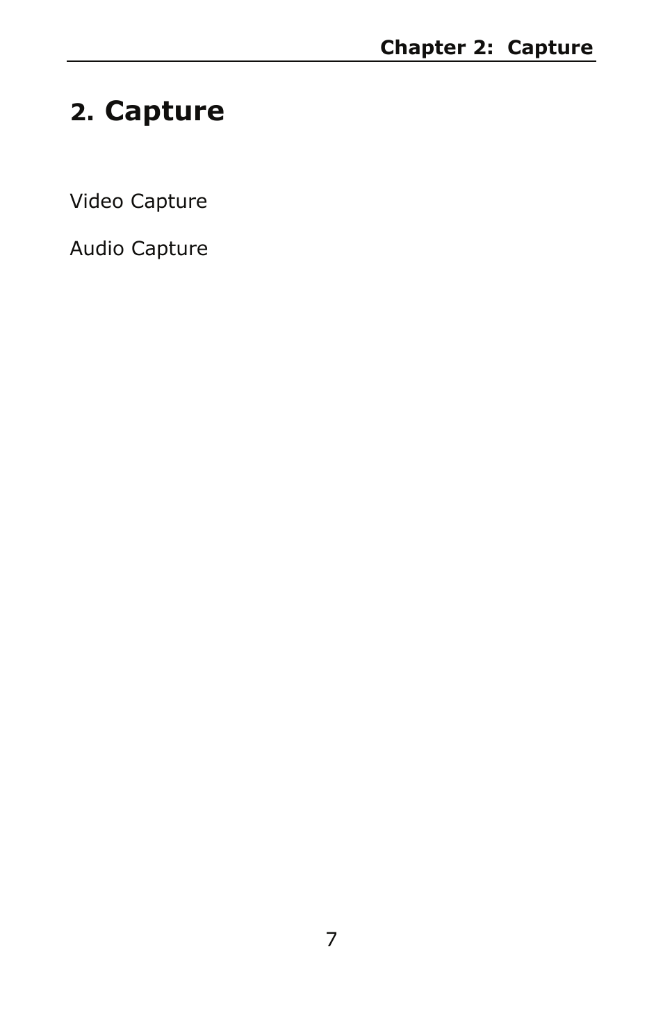 Capture | ArcSoft SHOWBIZ 2 User Manual | Page 11 / 99