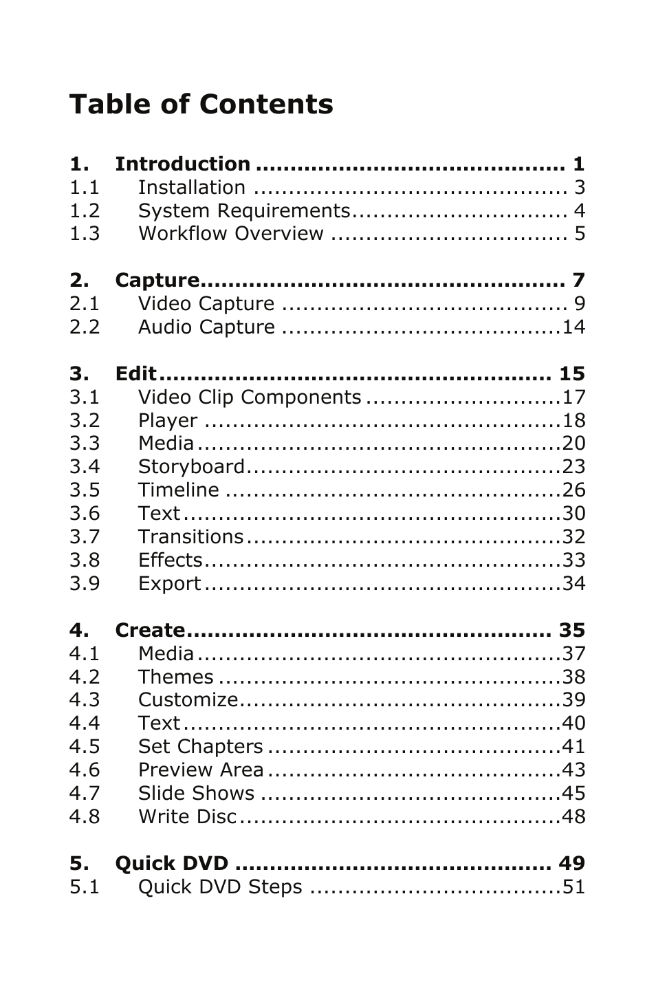 ArcSoft SHOWBIZ 2 User Manual | Page 3 / 99