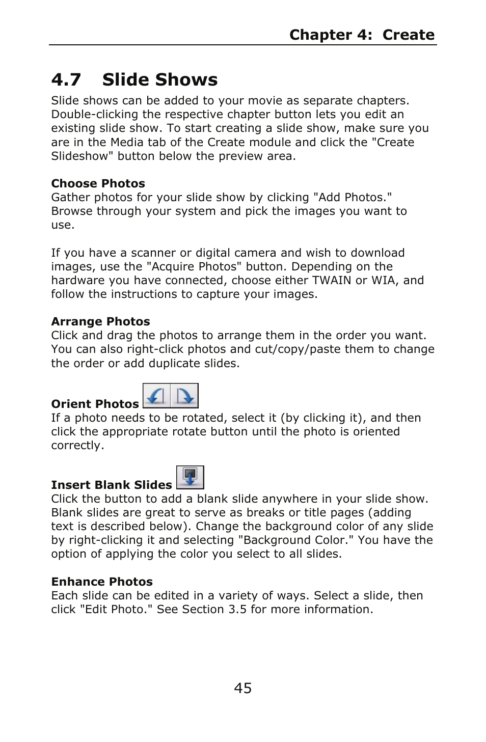 7 slide shows | ArcSoft SHOWBIZ 2 User Manual | Page 49 / 99