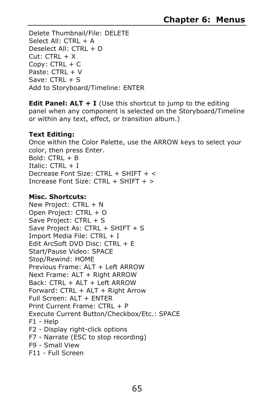 ArcSoft SHOWBIZ 2 User Manual | Page 69 / 99