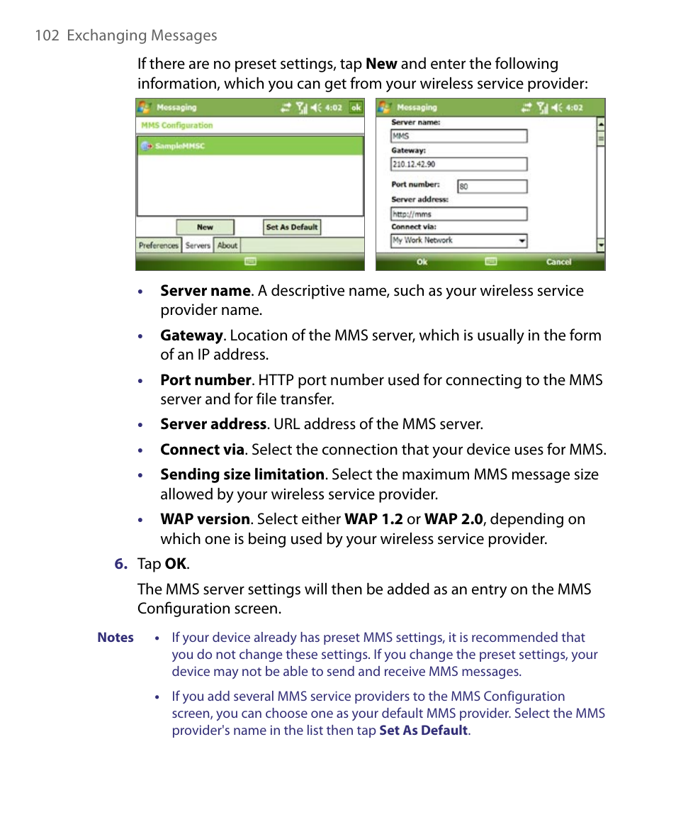 ArcSoft PDA Phone User Manual | Page 102 / 250