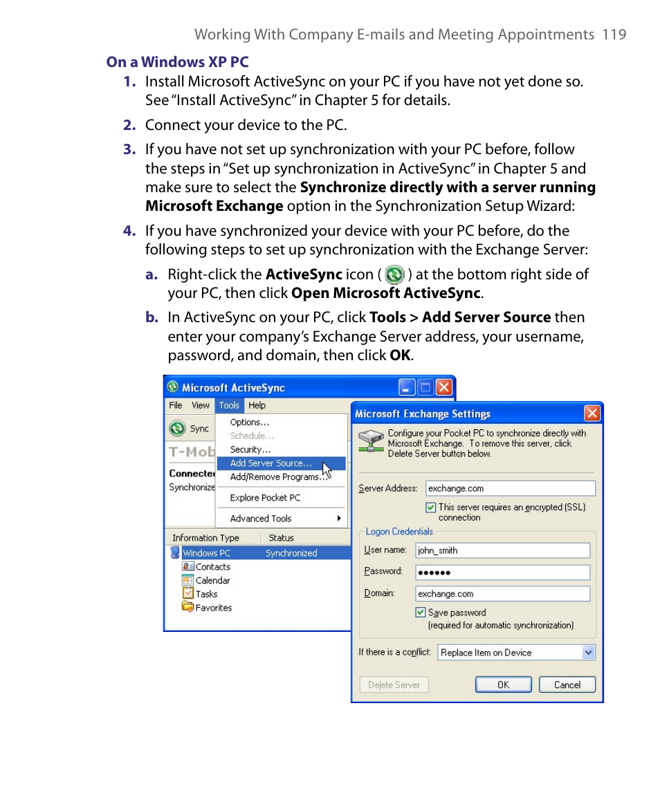 ArcSoft PDA Phone User Manual | Page 119 / 250