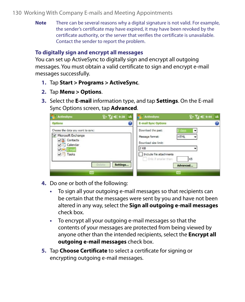 ArcSoft PDA Phone User Manual | Page 130 / 250