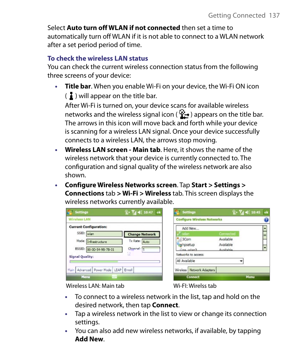 ArcSoft PDA Phone User Manual | Page 137 / 250