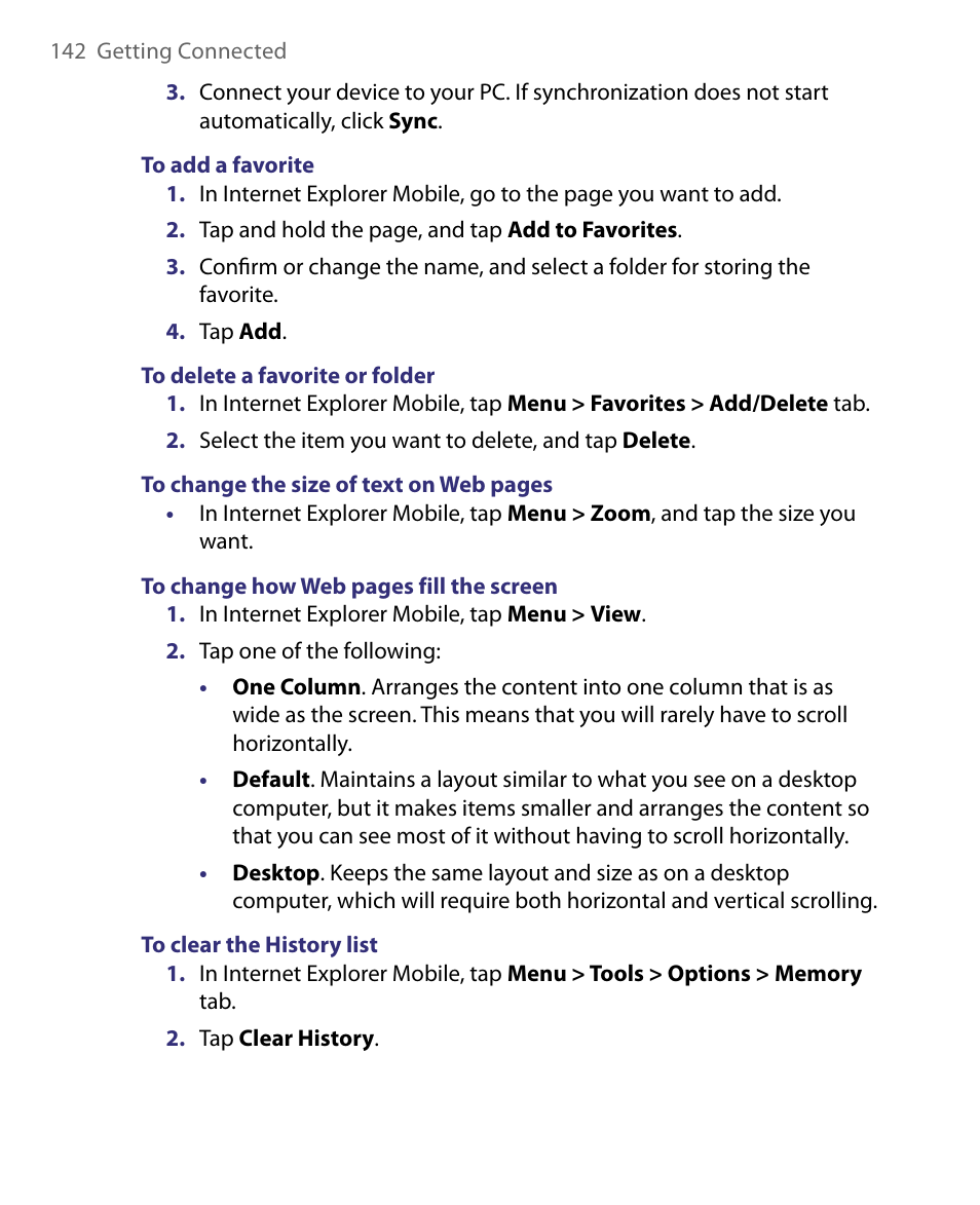 ArcSoft PDA Phone User Manual | Page 142 / 250