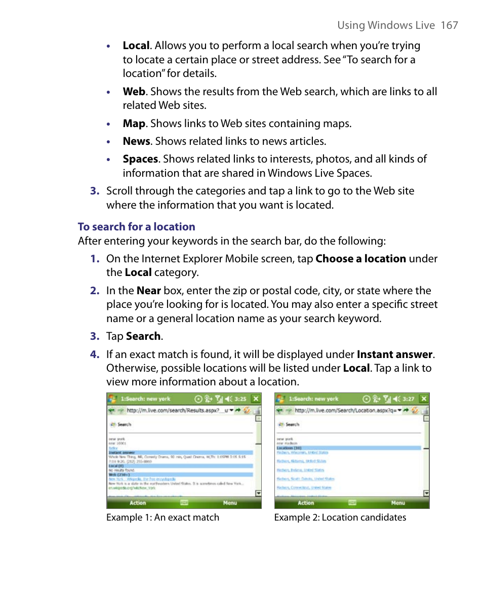 ArcSoft PDA Phone User Manual | Page 167 / 250