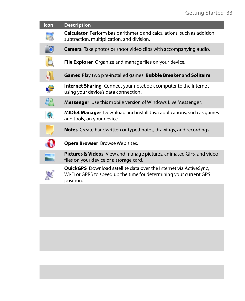 ArcSoft PDA Phone User Manual | Page 33 / 250