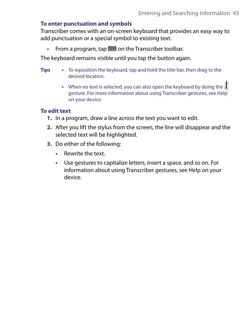 ArcSoft PDA Phone User Manual | Page 45 / 250