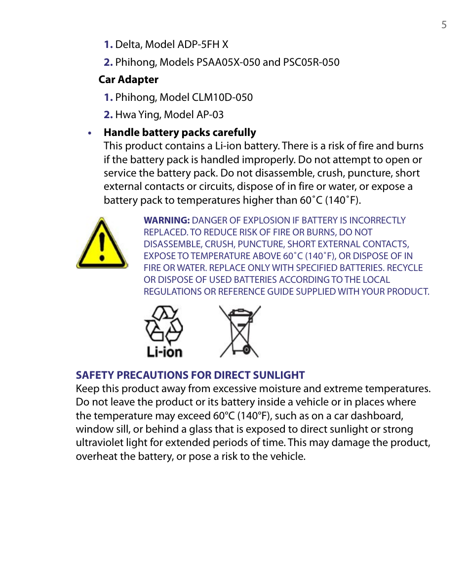 ArcSoft PDA Phone User Manual | Page 5 / 250