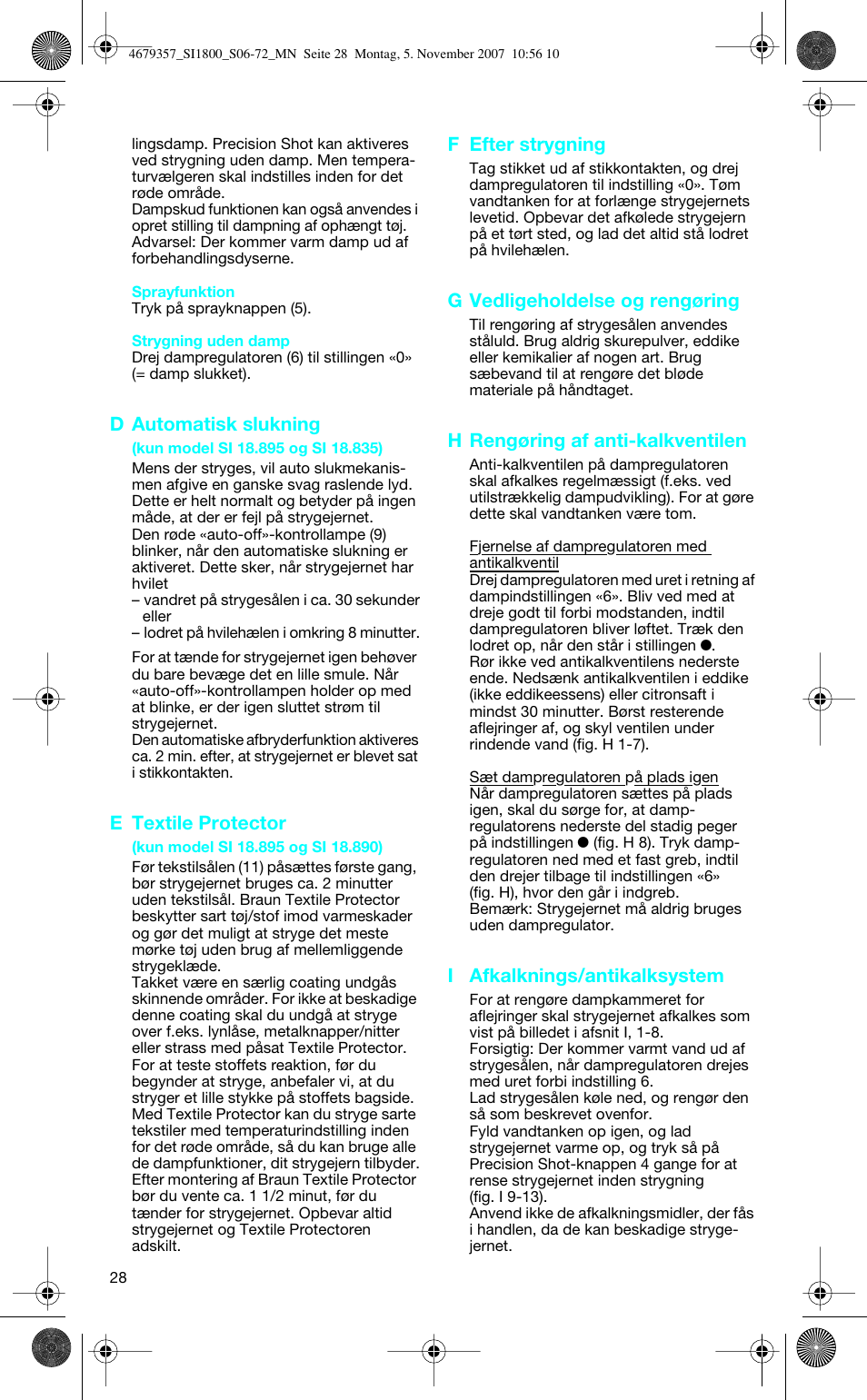 Braun 4690 User Manual | Page 28 / 70