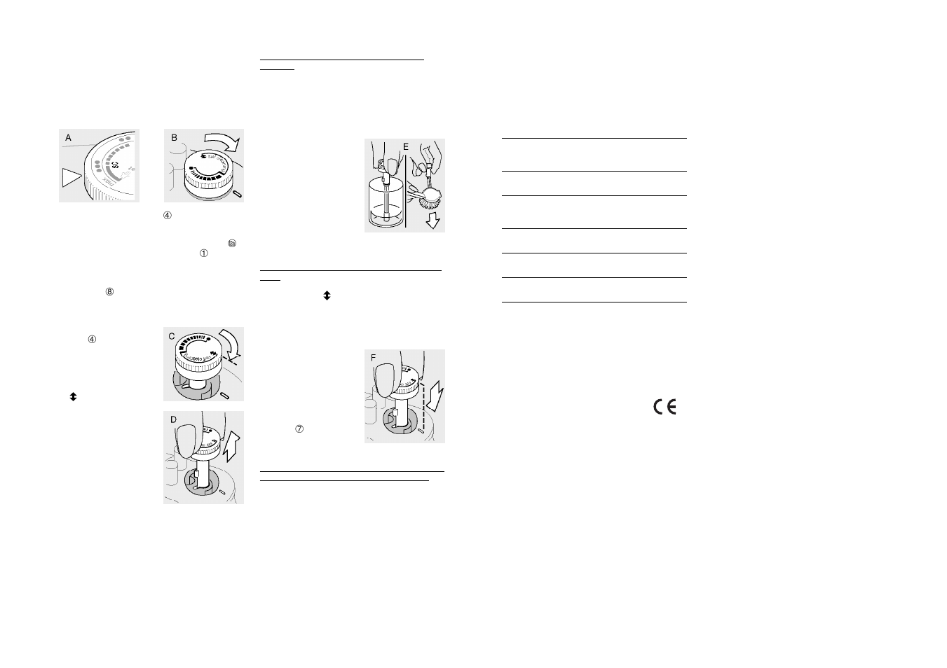 Decalcifying / self-cleaning, Ironing guide, Guarantee | Braun PV 2202 User Manual | Page 4 / 5