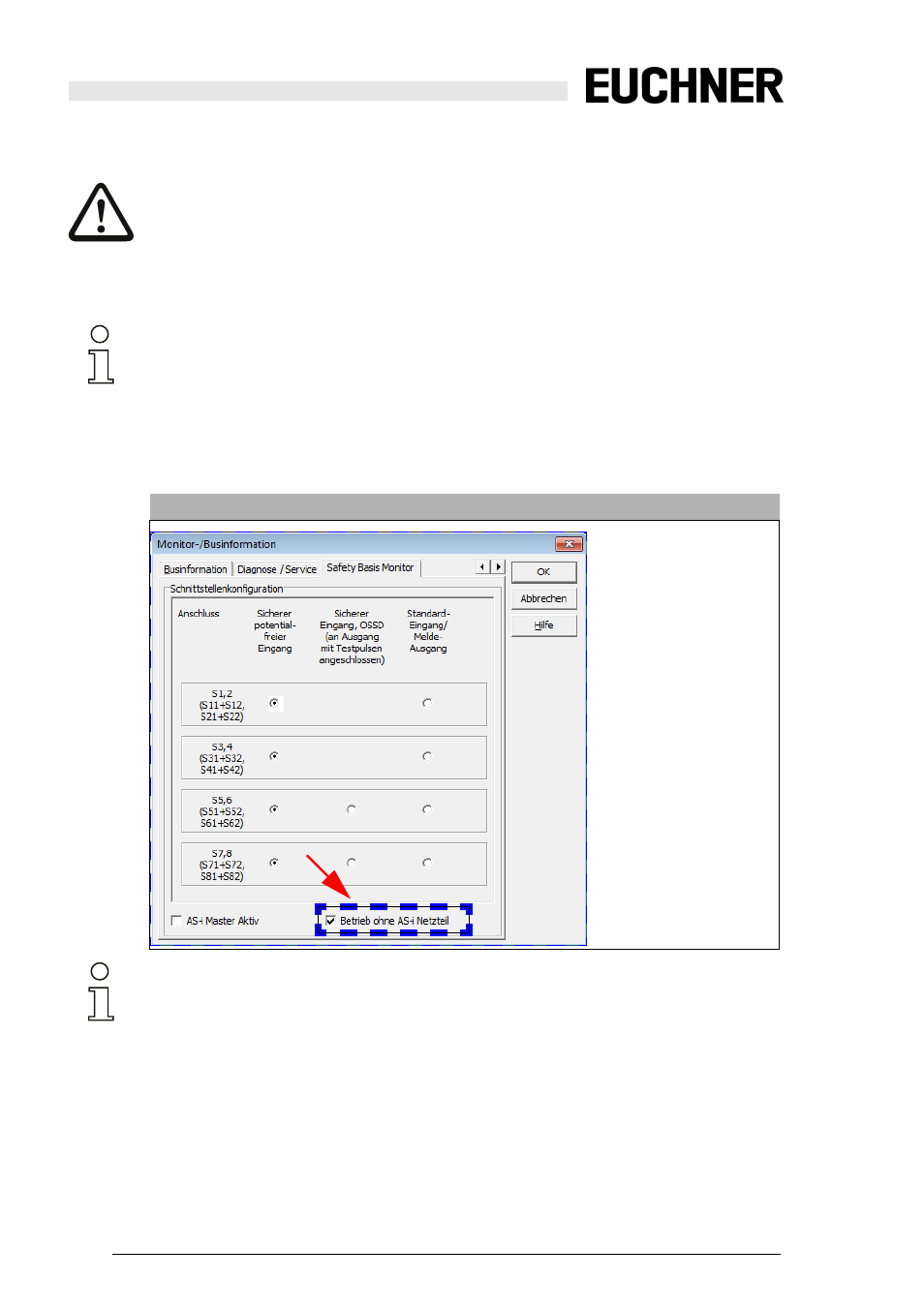 11 decoupling function, Decoupling function | EUCHNER Safety Basic Monitor User Manual | Page 18 / 46