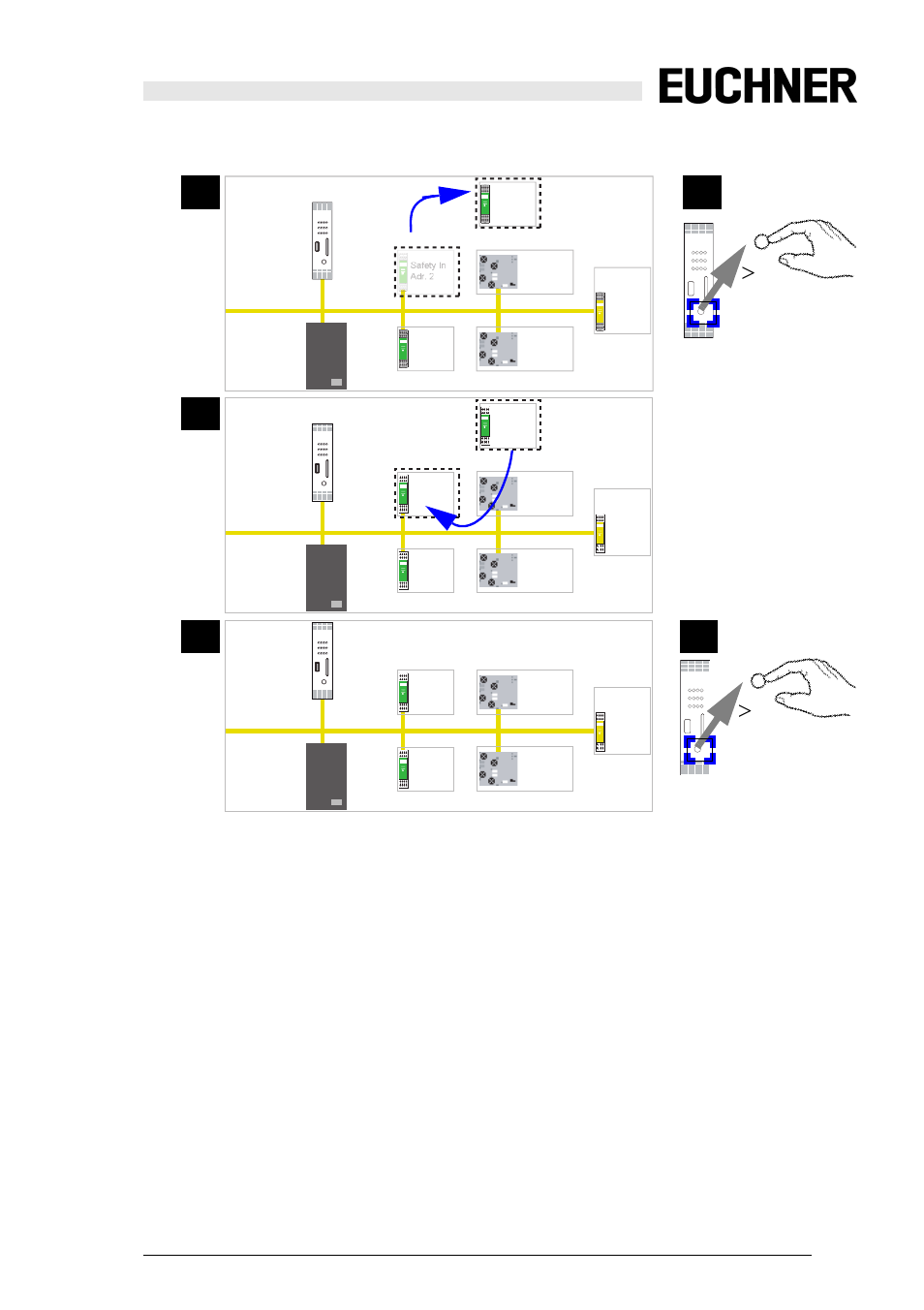 1 replacing a defective as-i safety slave, 2] alt [1] neu* [3 | EUCHNER Safety Basic Monitor User Manual | Page 43 / 46