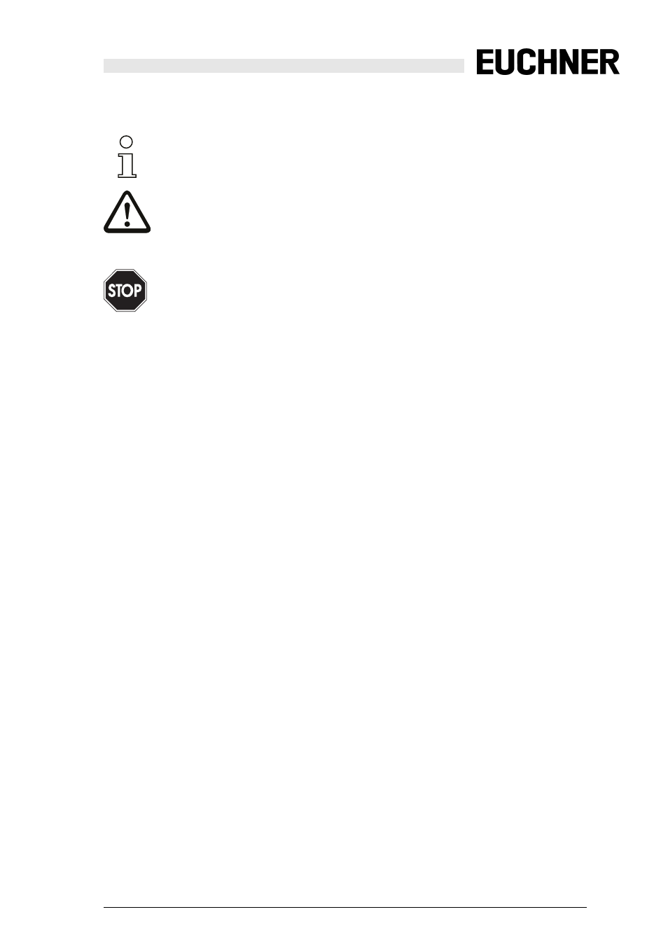 Symbol catalog, 1 abbreviations, Abbreviations | EUCHNER Safety Basic Monitor User Manual | Page 7 / 46