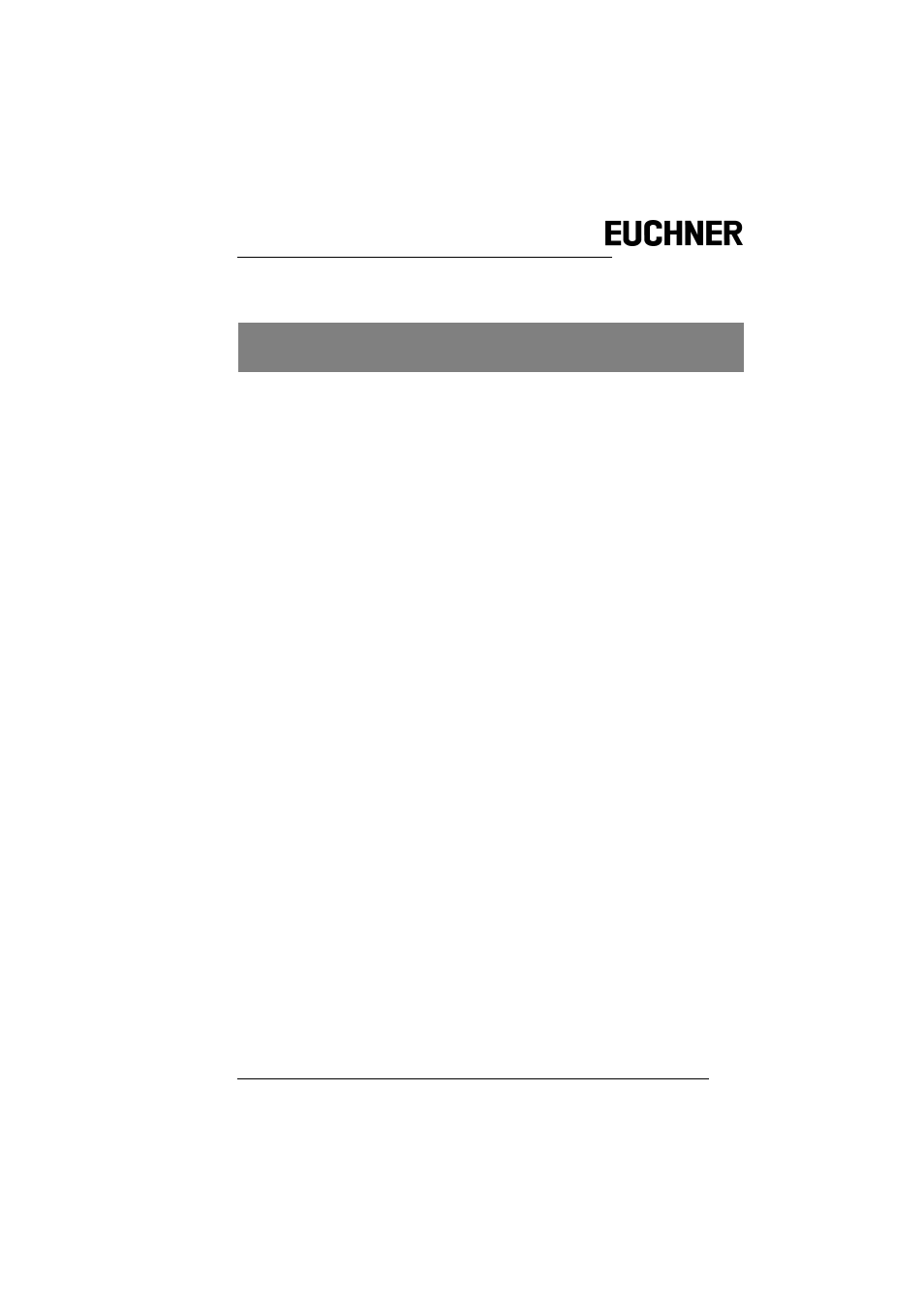 EUCHNER AS-i 3.0 Command Interface User Manual | Page 3 / 98