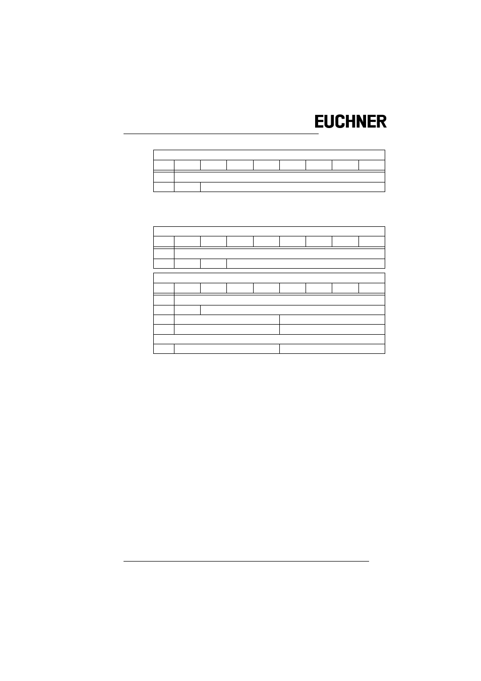 5 read output data image (read_odi), 6 set offline mode (set_offline), Read output data image (read_odi) | Set offline mode (set_offline) | EUCHNER AS-i 3.0 Command Interface User Manual | Page 55 / 98