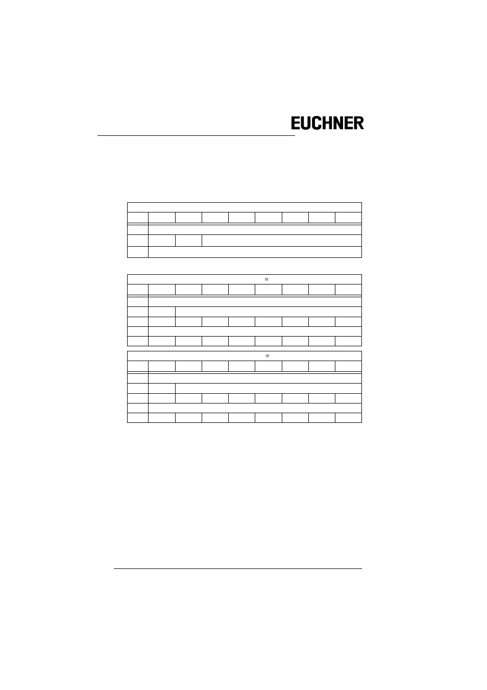 9 list of safety slaves, List of safety slaves | EUCHNER AS-i 3.0 Command Interface User Manual | Page 74 / 98