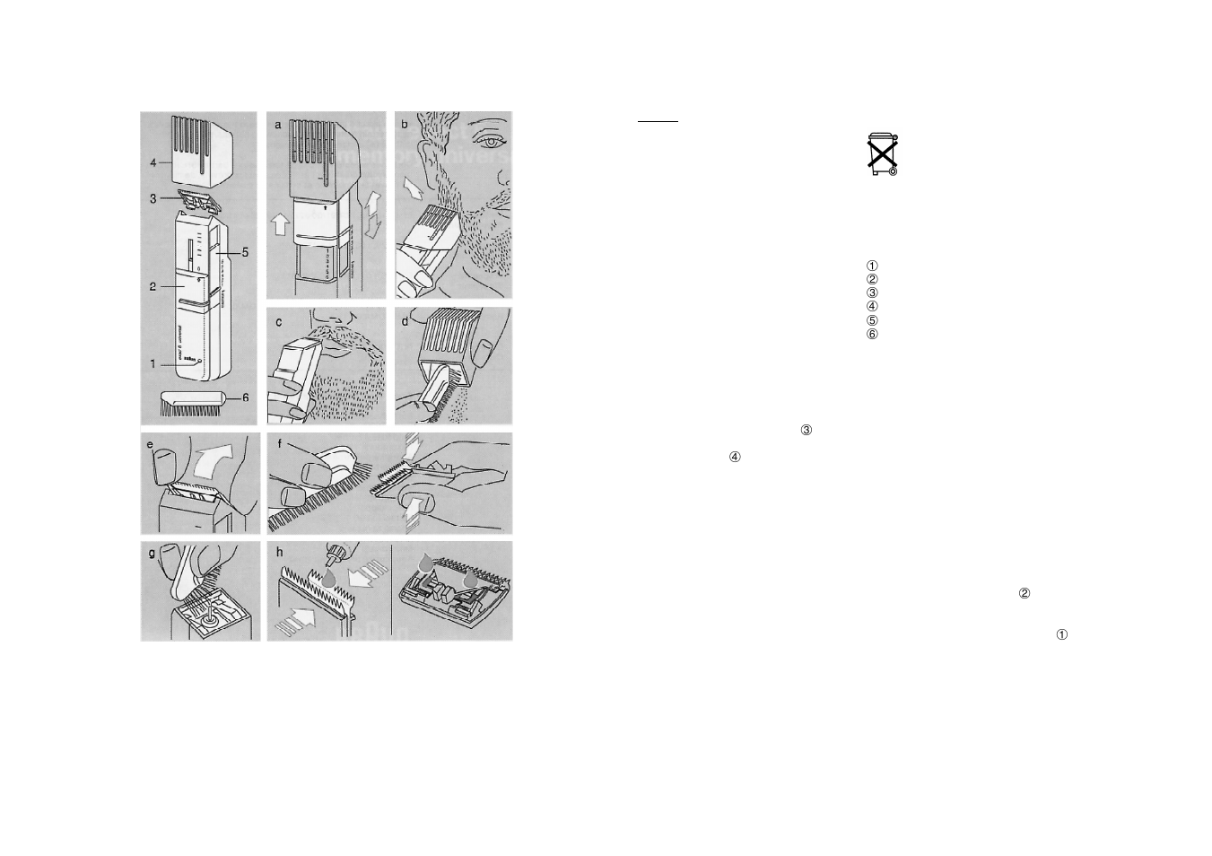 Braun exact 6 memory universal, Specifications, Environmentally friendly cell unit | Description, Cord operation, Cordless operation | Braun 5281 User Manual | Page 2 / 3