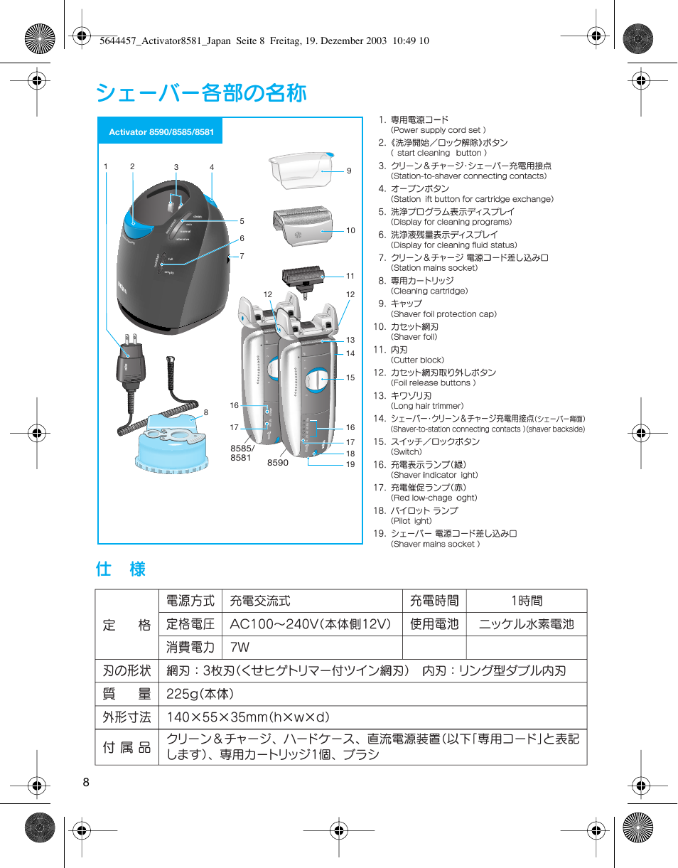 Braun 8581 User Manual | Page 8 / 32