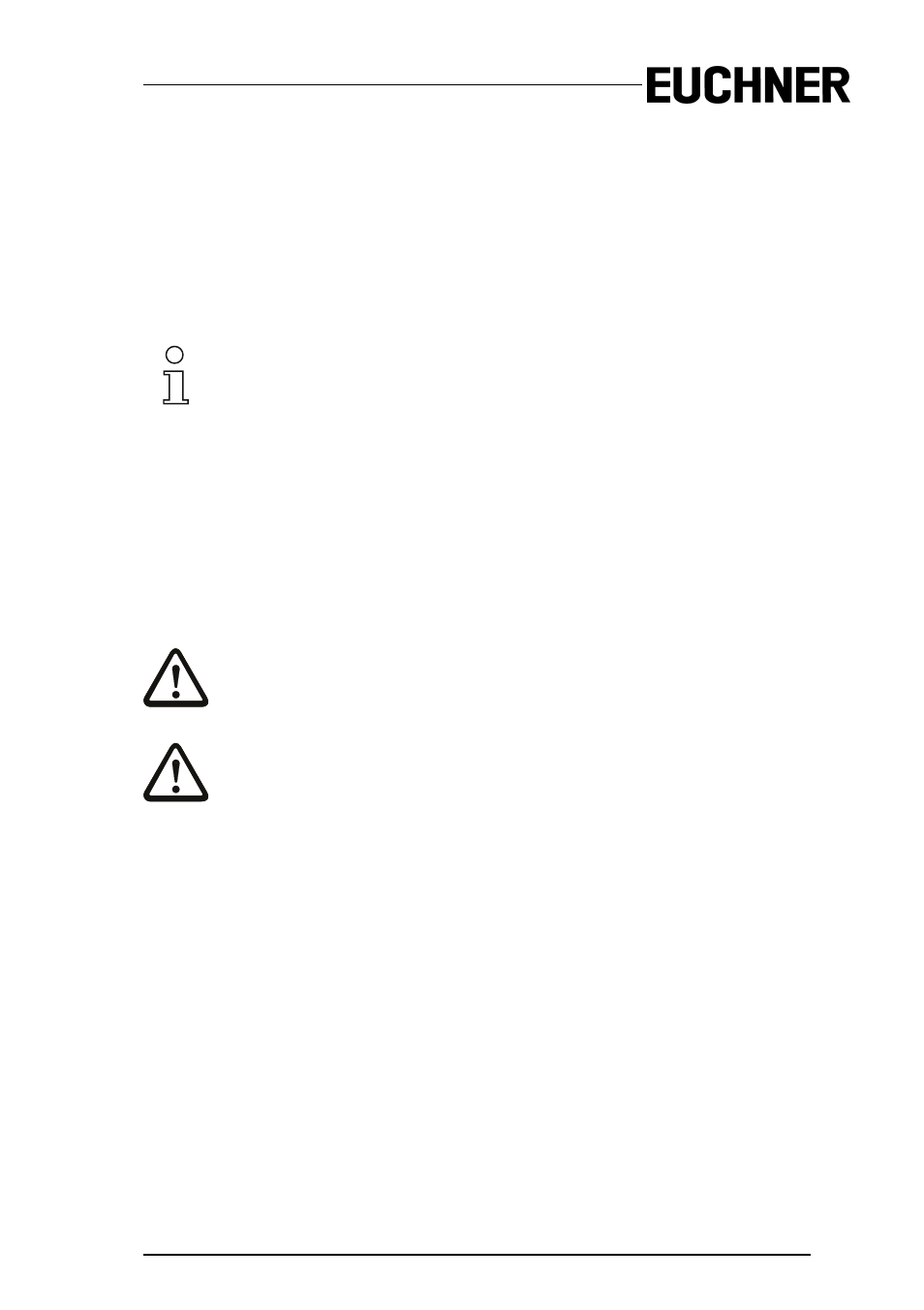 Safety, 1 safety standard, 2 intended use | 1 conditions of use, 2 residual risks (en 292-1), 3 areas of application, Safety standard, Intended use, Conditions of use, Residual risks (en 292-1) | EUCHNER AS-i Safety Monitor for 2 AS-i circuits User Manual | Page 13 / 103