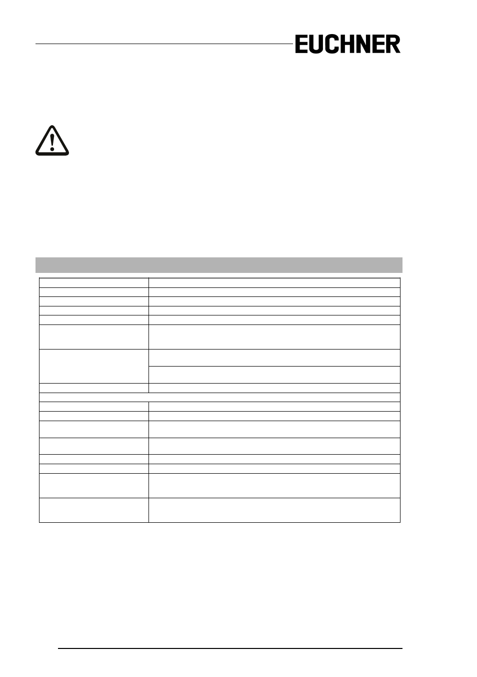 Spezifications, 1 technical data, 1 data sheet 103303 | Technical data, Data sheet 103303, As-i safety monitor for 2 as-i circuits | EUCHNER AS-i Safety Monitor for 2 AS-i circuits User Manual | Page 16 / 103